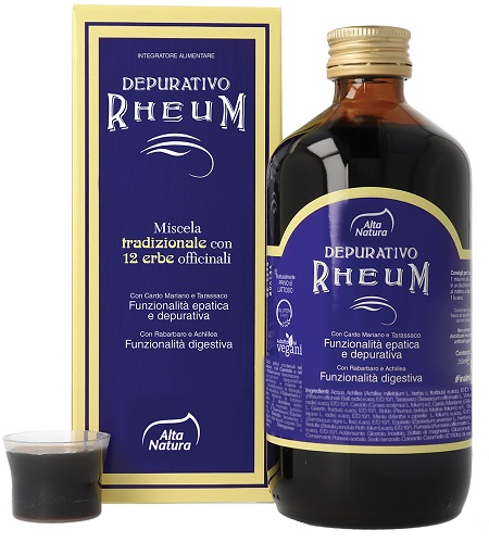 DEPURATIVO RHEUM MISCELA ERBE OFFICINALI 250 ML - farmagiri