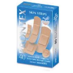 CEROTTO PRONTEX SKIN STRIPS 6 FORMATI ASSORTITI ASTUCCIO 40 PEZZI - farmagiri