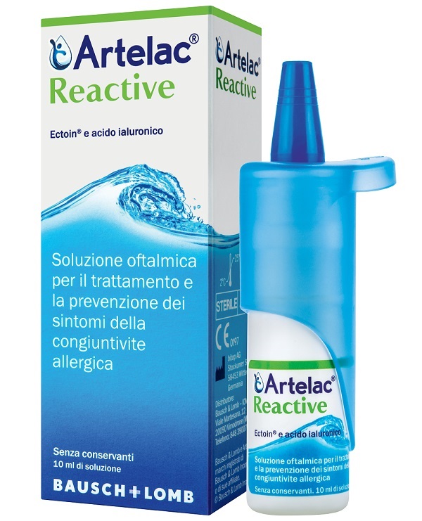 ARTELAC REACTIVE SOLUZIONE OFTALMICA MULTIDOSE FLACONE 10 ML - farmagiri