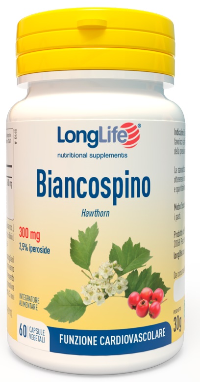 LONGLIFE BIANCOSPINO 60 CAPSULE VEGETALI - farmagiri