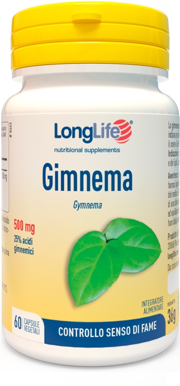 LONGLIFE GIMNEMA 60 CAPSULE VEGETALI - farmagiri