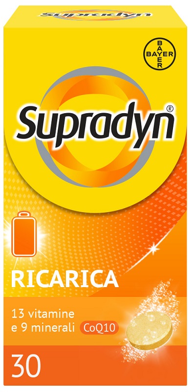 SUPRADYN RICARICA EFFERVESCENTI 30 COMPRESSE - farmagiri