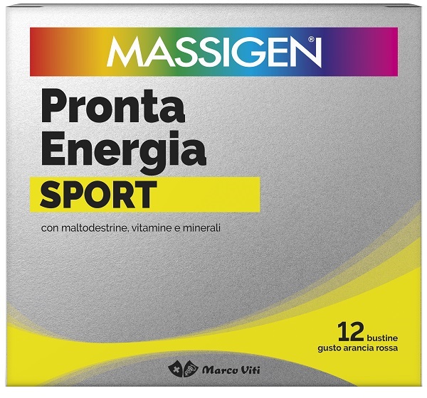 MASSIGEN SPORT PRONTA ENERGIA 12 BUSTINE - farmagiri