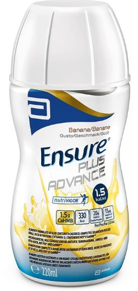 ENSURE PLUS ADVANCE BANANA 4 BOTTIGLIE DA 220 ML - farmagiri
