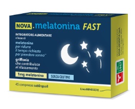 NOVA MELATONINA FAST 45 COMPRESSE 1MG DI MELATONINA - farmagiri