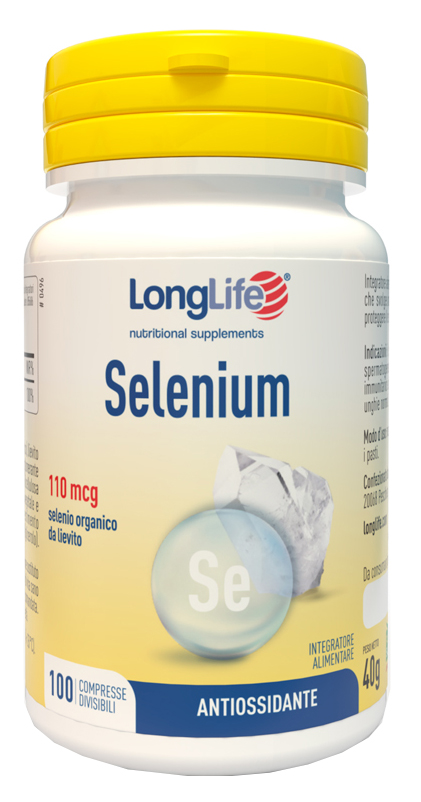 LONGLIFE SELENIUM 100 COMPRESSE DIVISIBILI - farmagiri