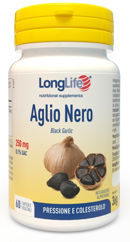 LONGLIFE AGLIO NERO 60 CAPSULE VEGETALI - farmagiri