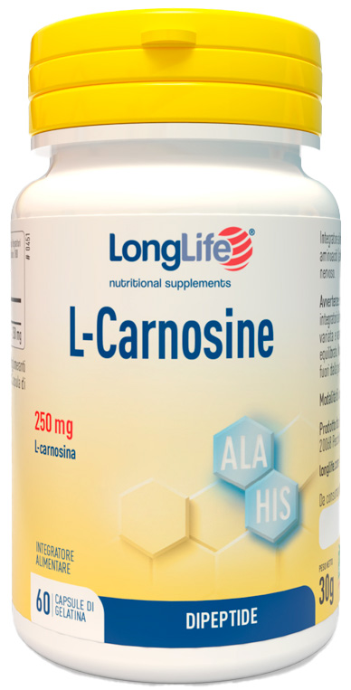 LONGLIFE L-CARNOSINE 60 CAPSULE - farmagiri