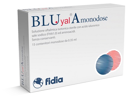 BLU YAL A MONODOSE GOCCE OCULARI 15 FLACONCINI 0,35 ML - farmagiri