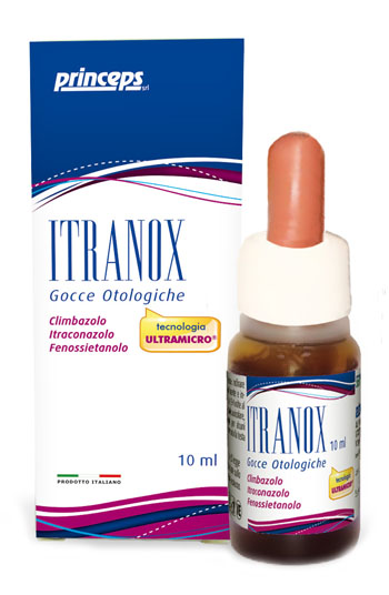 ITRANOX GOCCE OTOLOGICHE 10 ML - farmagiri