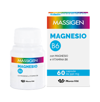 MASSIGEN MAGNESIO B6 60 CAPSULE - farmagiri