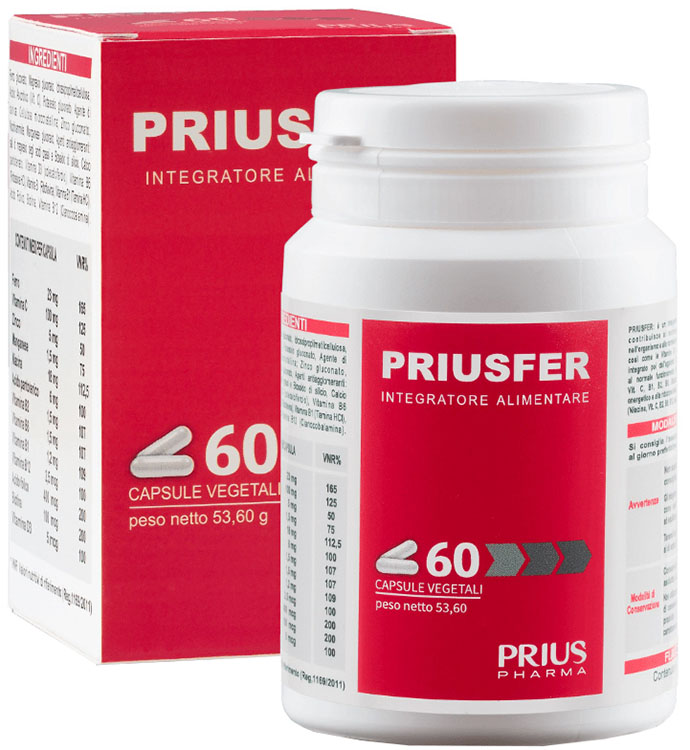 PRIUSFER 60 CAPSULE - farmagiri