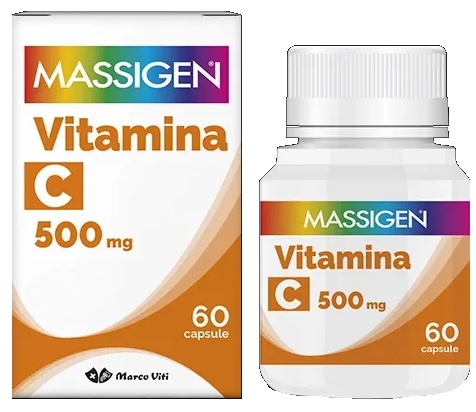 MASSIGEN C VITI 500MG DI VITAMINA C 60 CAPSULE - farmagiri
