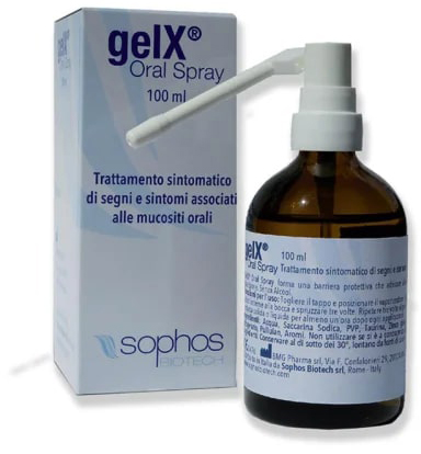 GEL SPRAY ORALE PER TRATTAMENTO SINTOMATICO SEGNI E SINTOMI ASSOCIATI ALLE MUCOSITI ORALI - farmagiri
