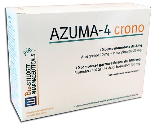 AZUMA-4 CRONO 10 COMPRESSE + 10 BUSTE - farmagiri