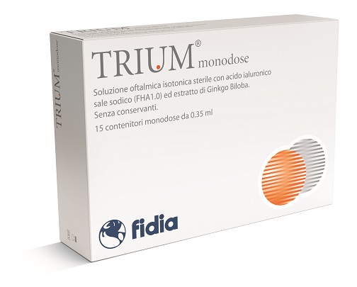 TRIUM MONODOSE GOCCE OCULARI 15 FLACONCINI - farmagiri