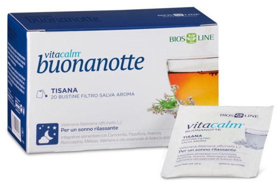VITACALM BUONANOTTE TISANA 20 BUSTINE - farmagiri