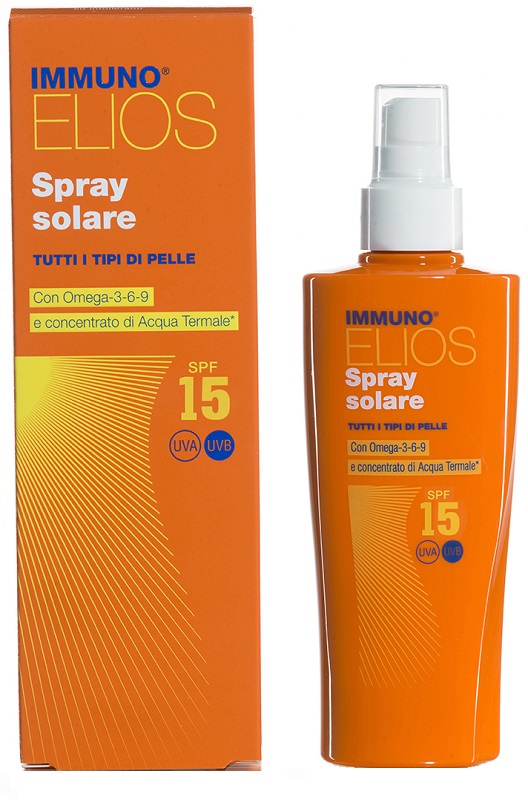 IMMUNO ELIOS SPRAY SOLARE SPF 15 200 ML - farmagiri