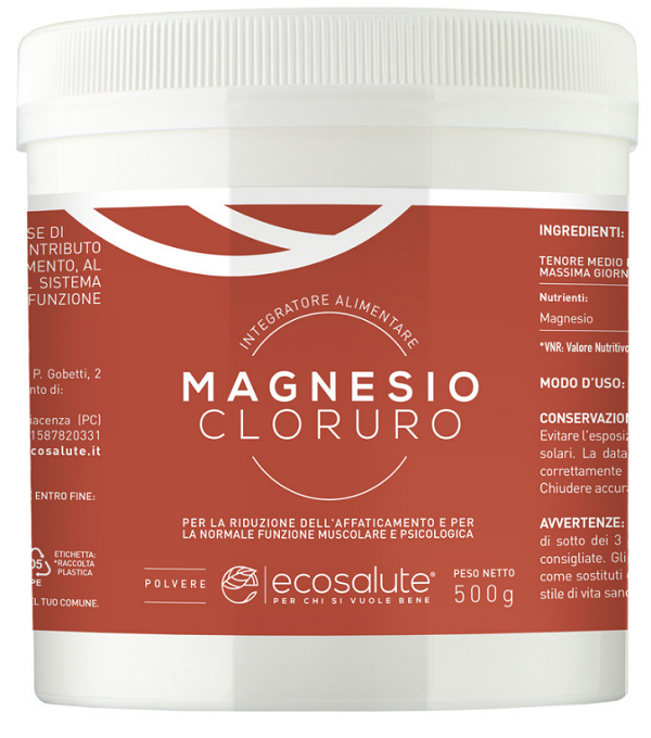 MAGNESIO CLORURO POLVERE 500 G - farmagiri