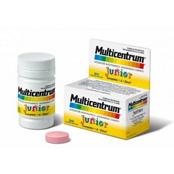 MULTICENTRUM JUNIOR 30 COMPRESSE - farmagiri