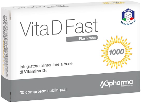 VITA D FAST 30 COMPRESSE - farmagiri