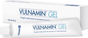 VULNAMIN MEDICAZIONE INTERATTIVA IN GEL A BASE DI AMINOACIDICOSTITUTIVI DEL COLLAGENE E SODIO JALURONATO TUBO 50 G - farmagiri