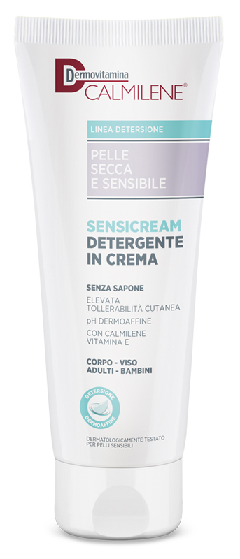 DERMOVITAMINA CALMILENE SENSICREAM DETERGENTE IN CREMA SENZA SAPONE PER PELLE SECCA E SENSIBILE 250 ML - farmagiri