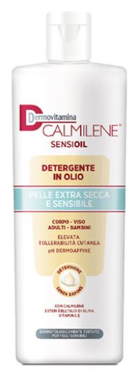 DERMOVITAMINA CALMILENE SENSIOIL DETERGENTE IN OLIO SENZA SAPONE PER PELLE EXTRA SECCA E SENSIBILE 500 ML - farmagiri