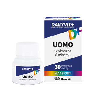 MASSIGEN UOMO MULTIVITAMINICO E MULTIMINERALE 30 COMPRESSE RIVESTITE - farmagiri