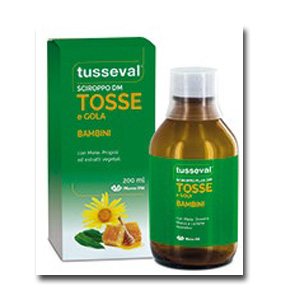 TUSSEVAL SCIROPPO TOSSE BAMBINI 200 ML - farmagiri