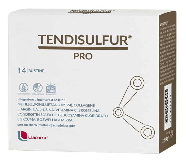 TENDISULFUR PRO 14 BUSTINE DA 8,6G - farmagiri