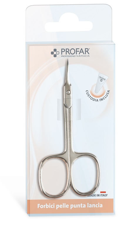 PROFAR FORBICINE PELLI PUNTA LANCIA - farmagiri