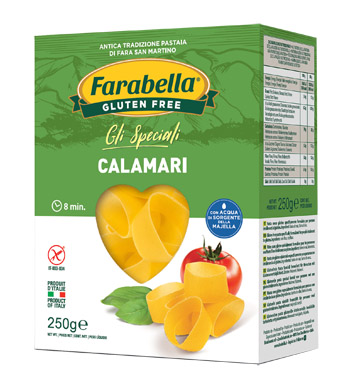 FARABELLA CALAMARI SENZA GLUTINE 250 G - farmagiri