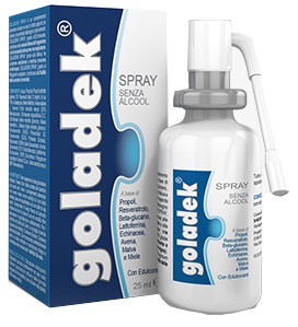 GOLADEK SPRAY NO ALCOOL 25 ML - farmagiri