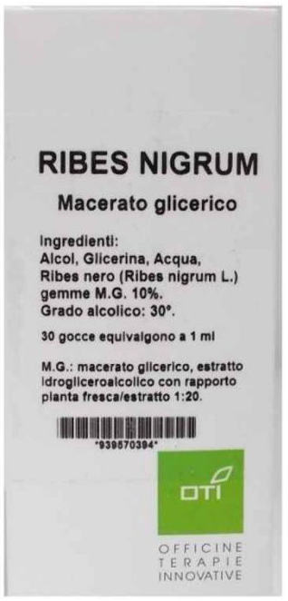 RIBES NIGRUM MACERATO GLICERICO 10% GOCCE 100ML - farmagiri