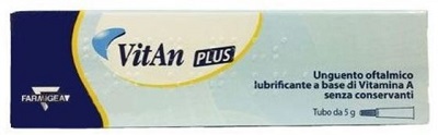 UNGUENTO OFTALMICO LUBRIFICANTE VITAN PLUS 5 G - farmagiri