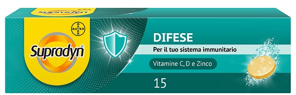 SUPRADYN DIFESE 15 COMPRESSE EFFERVESCENTI - farmagiri