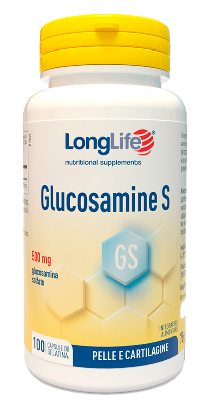 LONGLIFE GLUCOSAMINE S 100 CAPSULE DI GELATINA - farmagiri