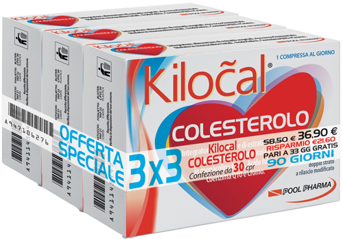KILOCAL COLESTEROLO 30 COMPRESSE - farmagiri