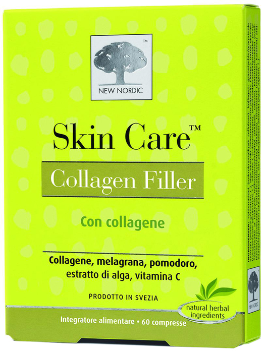 SKIN CARE COLLAGEN FILLER 60 COMPRESSE - farmagiri