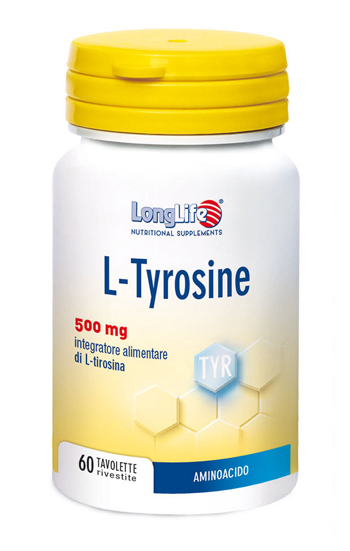 LONGLIFE L-TYROSINE 60 TAVOLETTE RIVESTITE DA 1,2 G - farmagiri