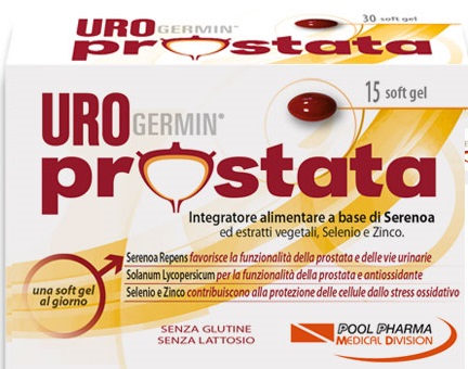 UROGERMIN PROSTATA 15 SOFTGEL - farmagiri