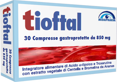 TIOFTAL 30 COMPRESSE GASTROPROTETTE - farmagiri