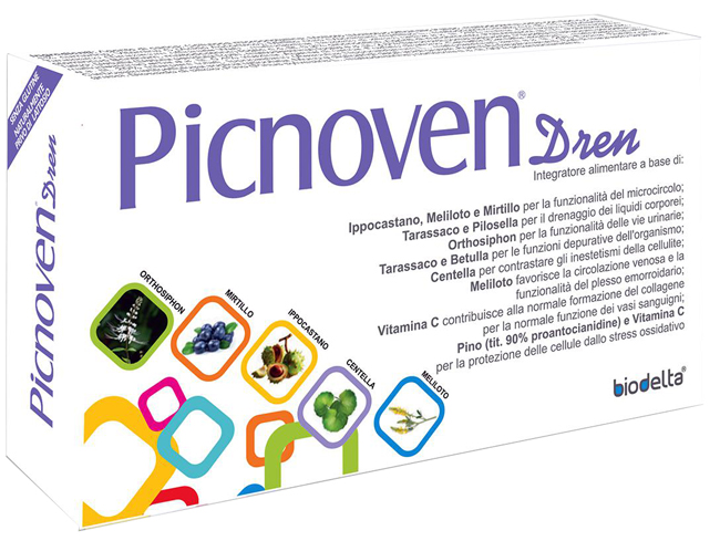 PICNOVEN DREN 50 COMPRESSE 31 G - farmagiri