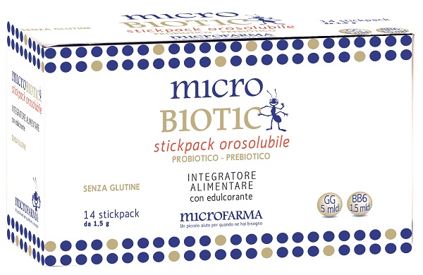 MICROBIOTIC STICK PACK 14 BUSTINE - farmagiri