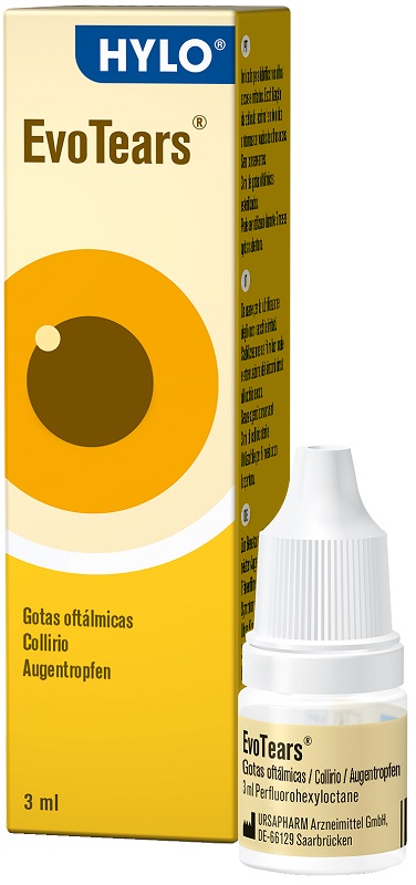 EVOTEARS COLLIRIO PER SECCHEZZA OCULARE 3 ML - farmagiri