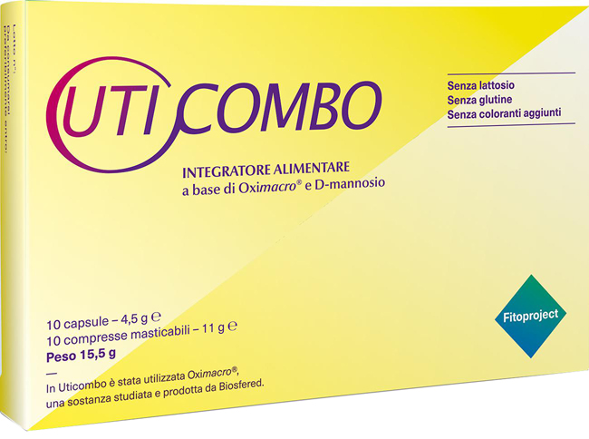 UTICOMBO 10 CAPSULE + 10 COMPRESSE MASTICABILI - farmagiri
