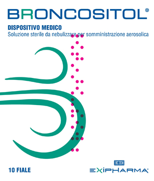 BRONCOSITOL SOLUZIONE STERILE DA NEBULIZZARE PER SOMMINISTRAZIONE AEROSOLICA 10 FIALE 3 ML - farmagiri