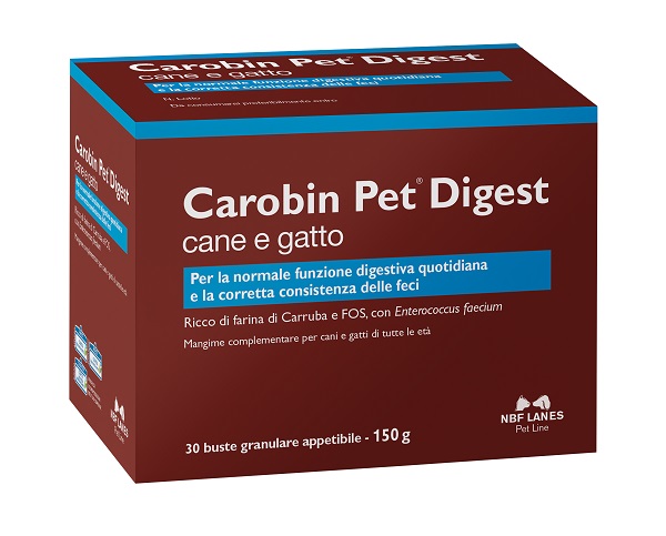 CAROBIN PET DIGEST GRANULARE 30 BUSTE DA 5 G - farmagiri