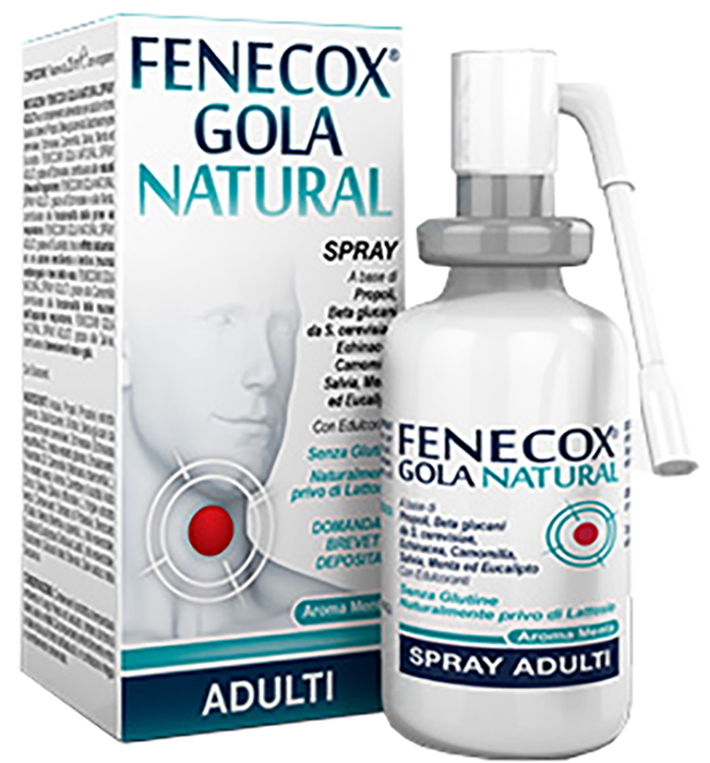 FENECOX GOLA NATURAL SPRAY ADULTI 25 ML - farmagiri